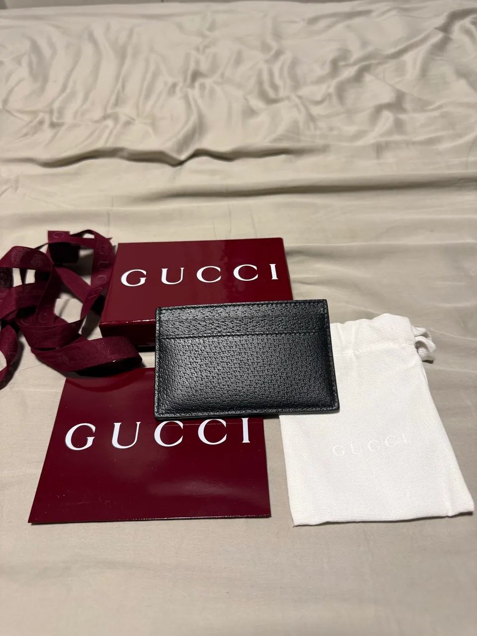 Porta cartão gucci preto  - Foto 2