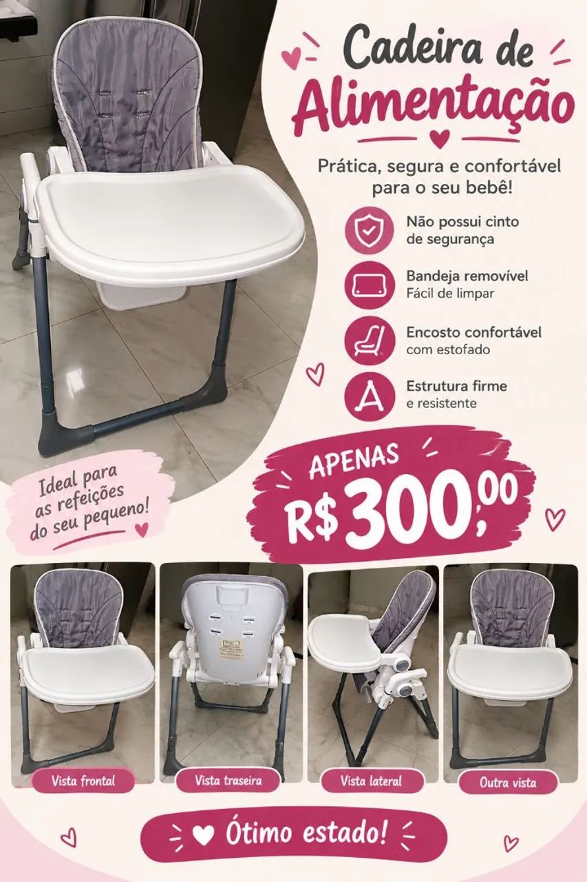 Cadeira de alimentação 