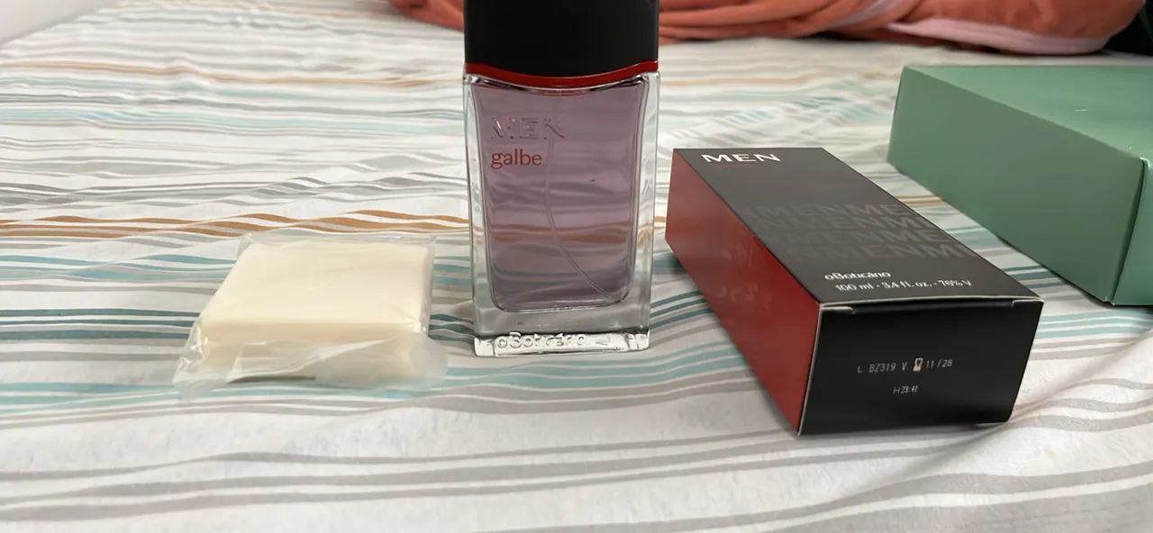 Perfume Men Galbe O Boticário (100ml) + Sabonete MEN (Novo/Lacre)