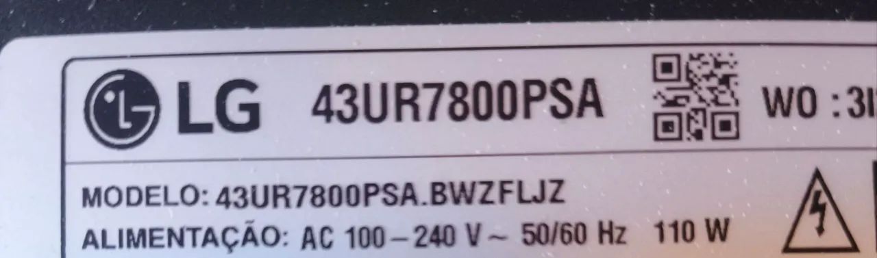 Smart TV LG 43 polegadas 4k. - Foto 2