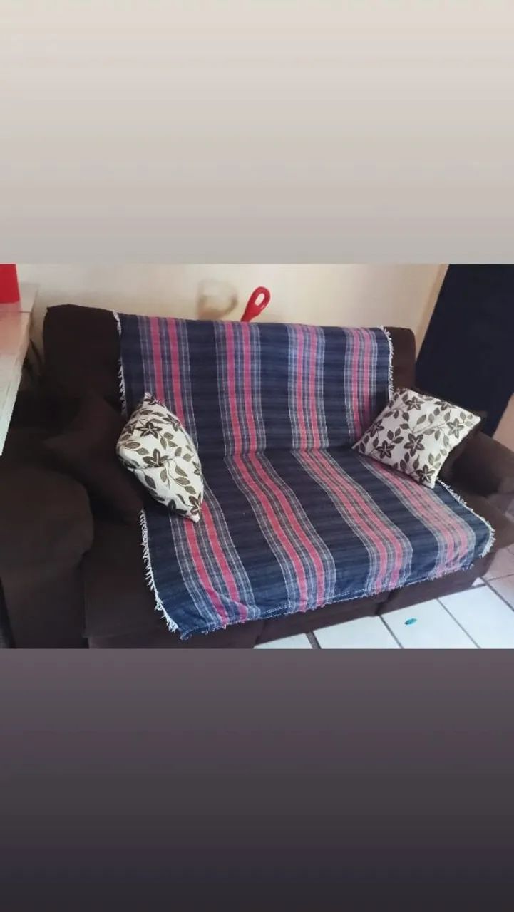 Sofá Retrátil 3 lugares 