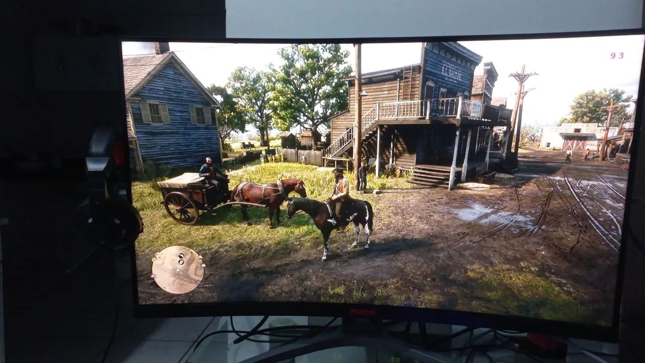 Monitor Gamer Curvo AOC Agon 33 Polegadas 165 FPS Com RGB HDR  - Foto 3