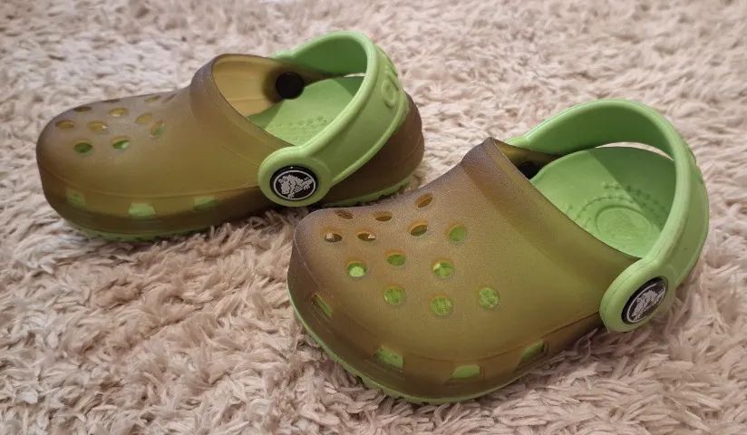 Crocs Original Tamanho C4 - Verde - Foto 5