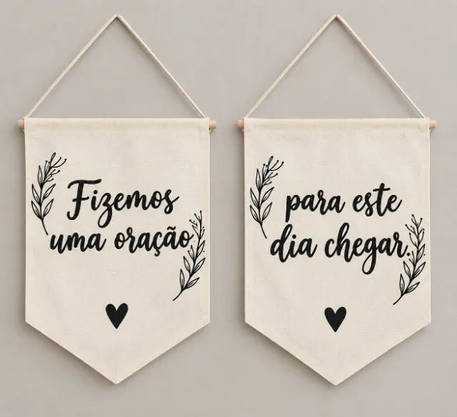 Flâmulas para casamento