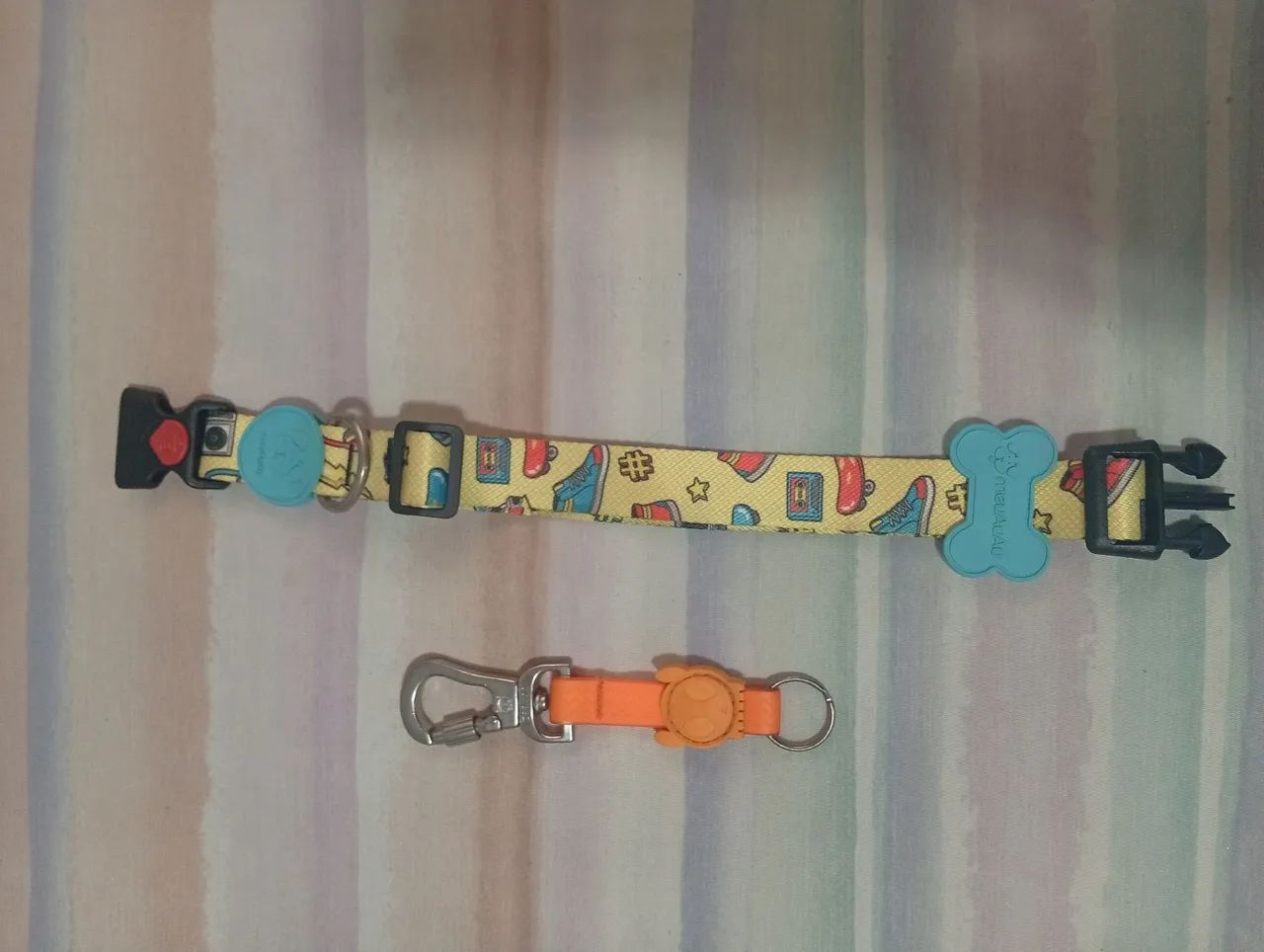 Coleira MeuAuAu (Nova) + Chaveiro Zee.dog - Foto 2