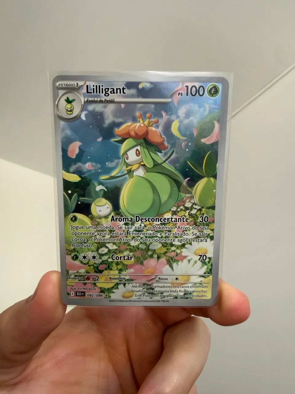 Carta Pokémon Lilligant (092/086)