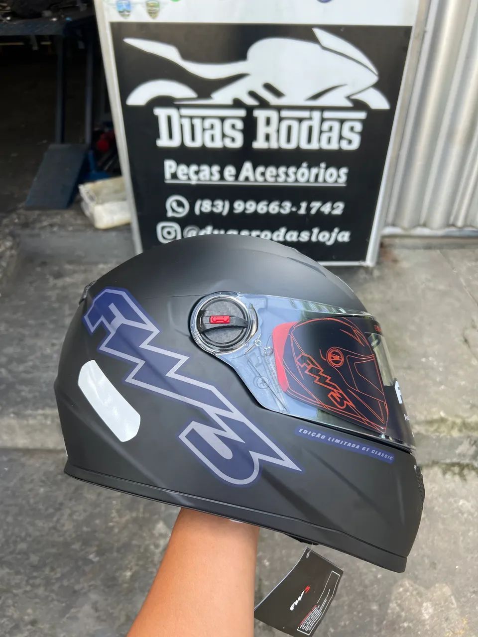 CAPACETE FW3 PRETO FOSCO - Peças para motos - Torre, João Pessoa ...