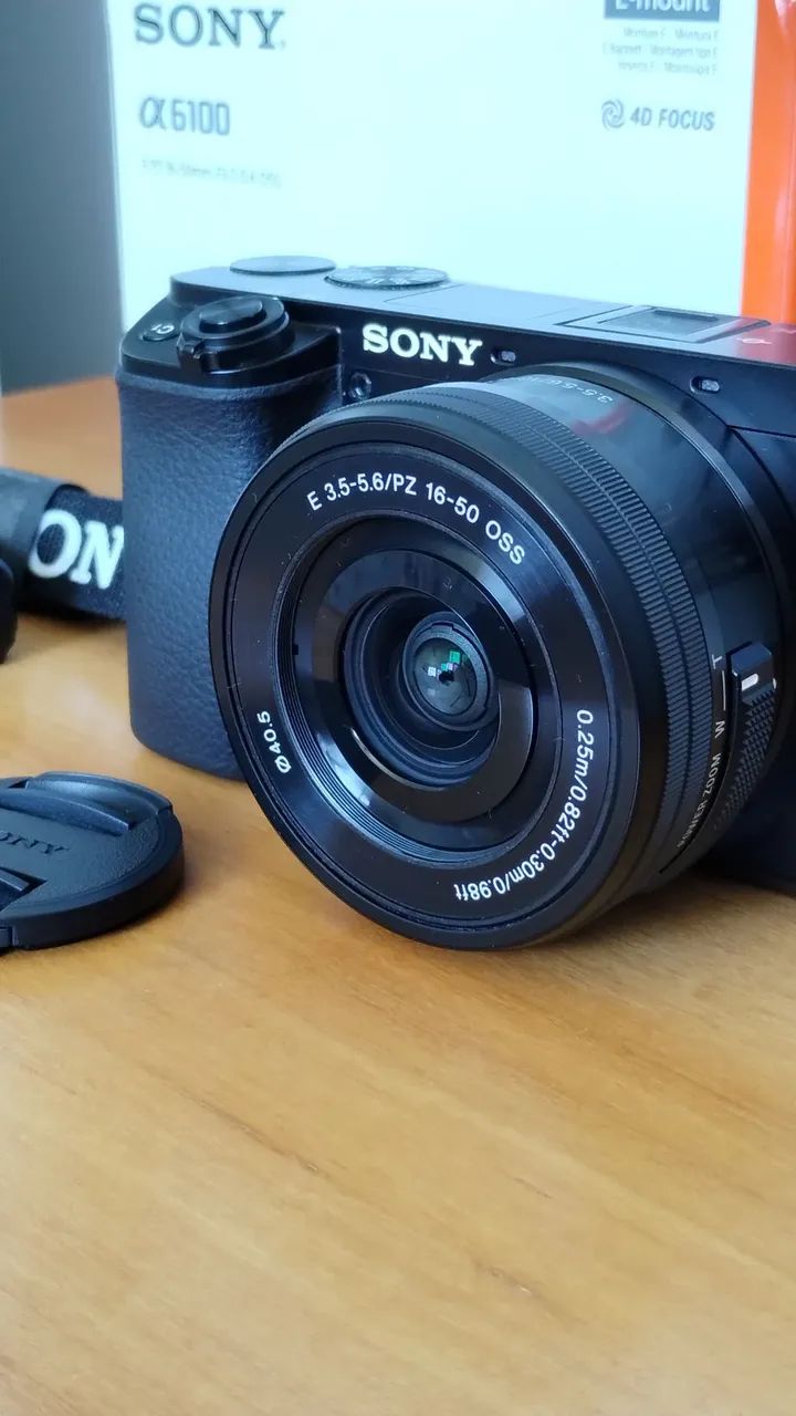Camera Sony Alpha ILCE 6100L cor preta - Foto 3