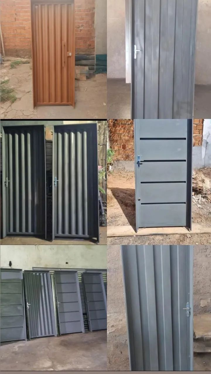 Portas em ferro 