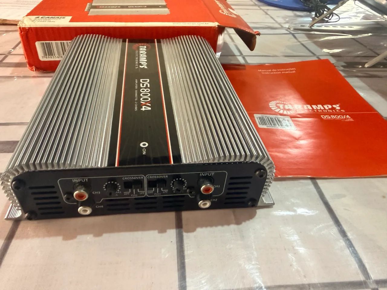 Módulo Taramps DS 800x4,  4 canais  800WRMS 4 x 200 WRMS - Foto 4