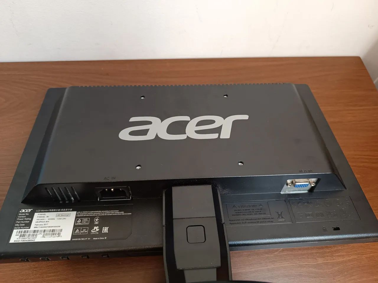 Monitor Acer P166HQL - Foto 5