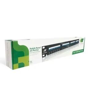 Patch panel cat5e 24 portas gts network