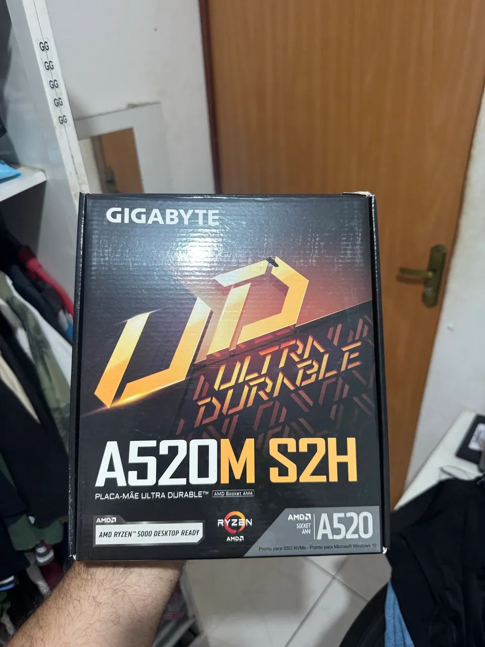 Placa mãe Gigabyte A520M S2H - Foto 2