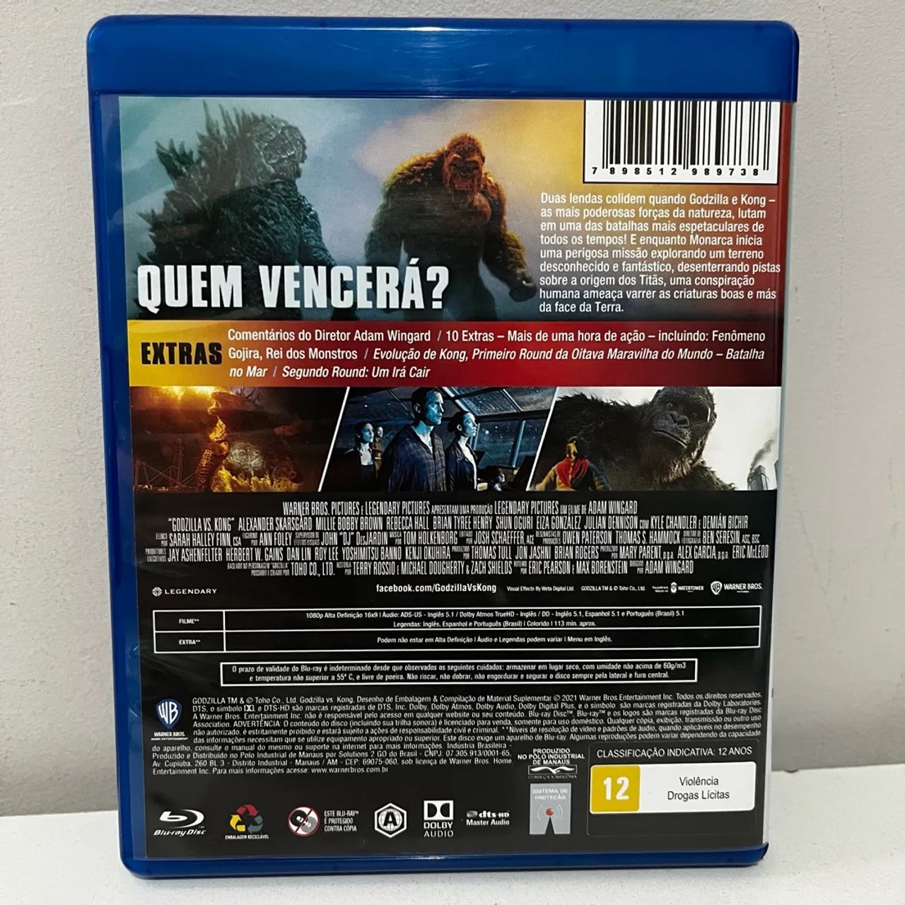 Bluray Godzilla vs Kong - Foto 2