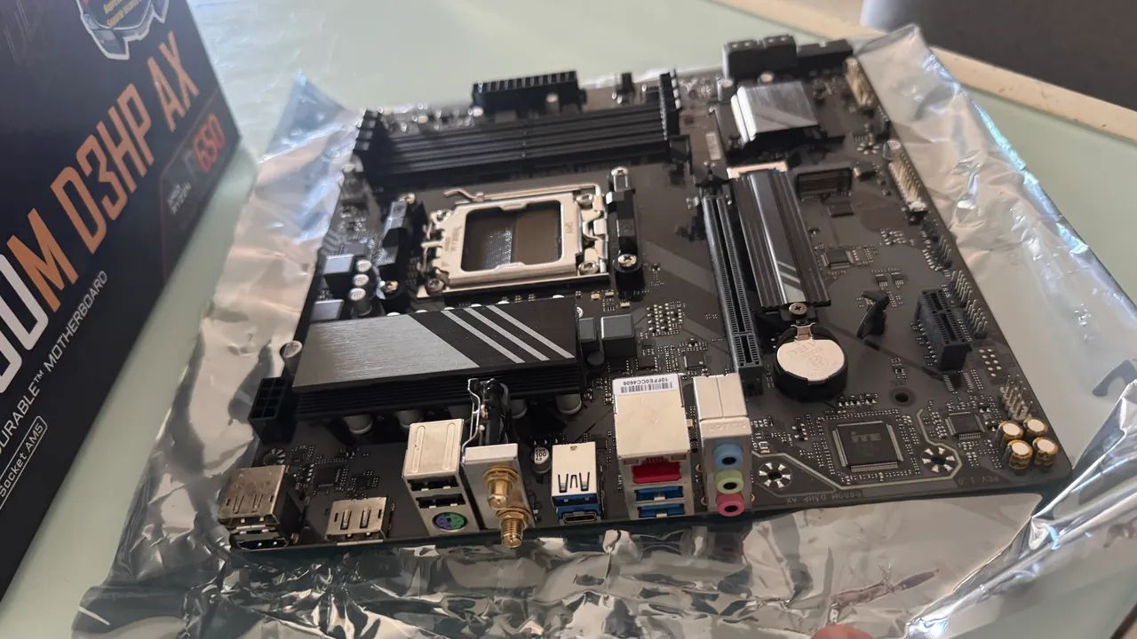 Placa mãe B650m D3HP AX WIFI - Foto 2