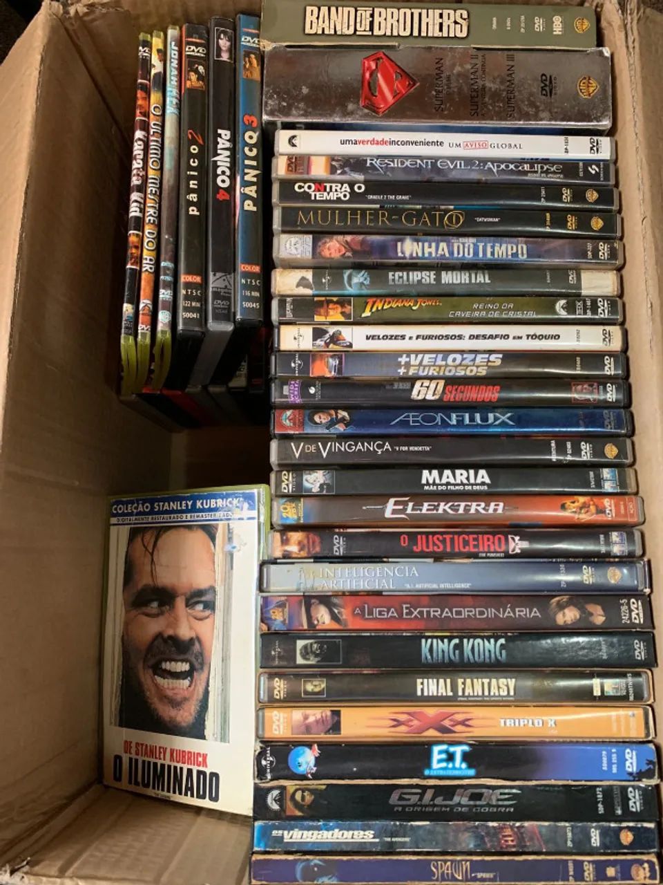 Lote Dvds Para Vendas Ou Trocas, aceito Blu-rays de Shows 2D e 3D Tambem