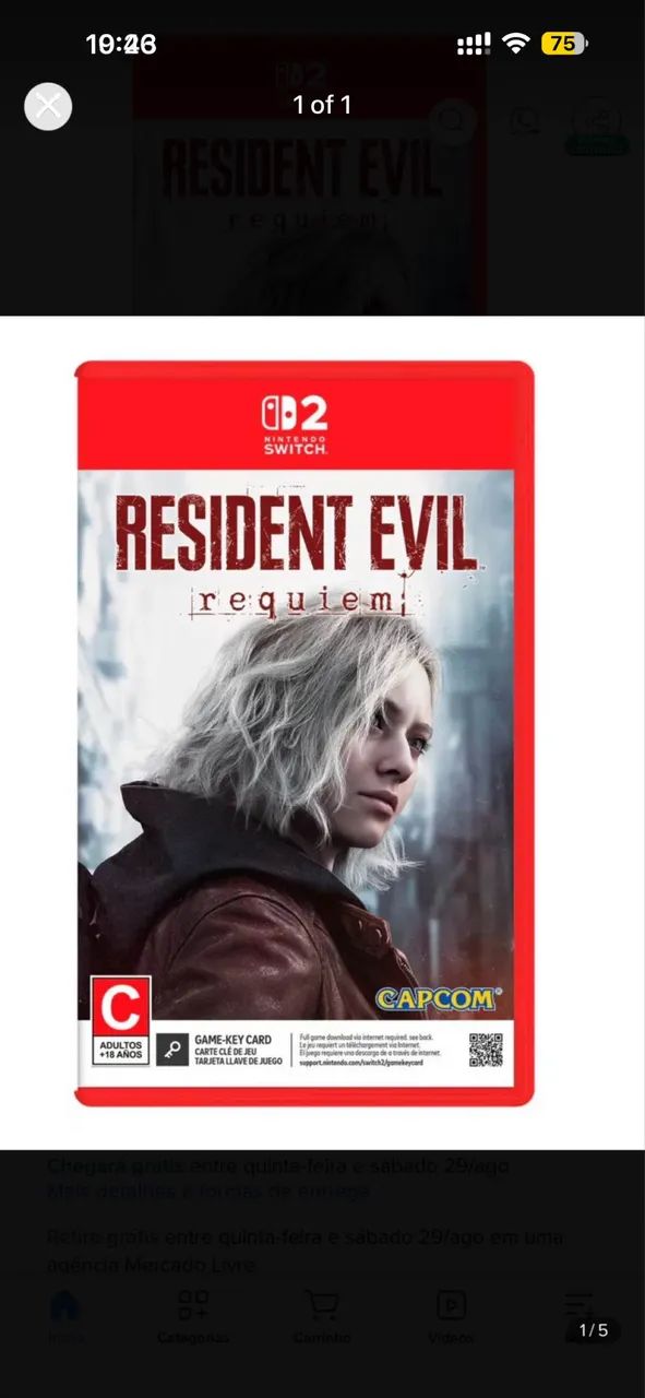Resident evil requiem nintendo switch