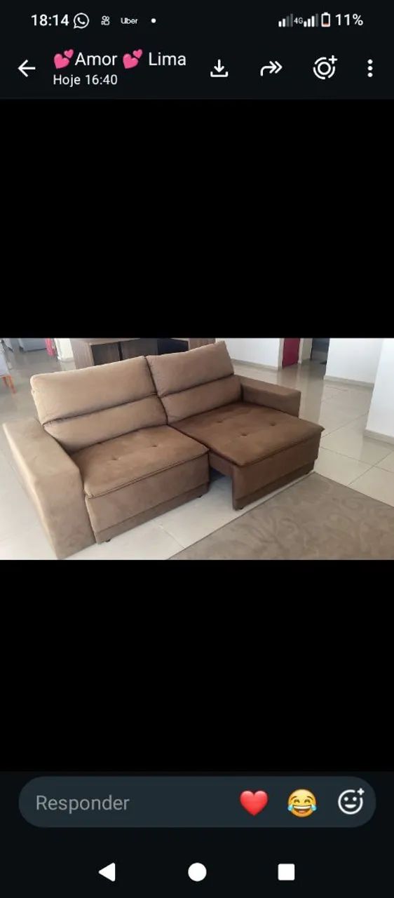 sofá retrátil 