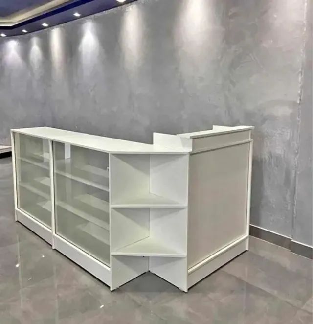 BALCÃO CAIXA + BALCÃO VITRINE EXPOSITORA