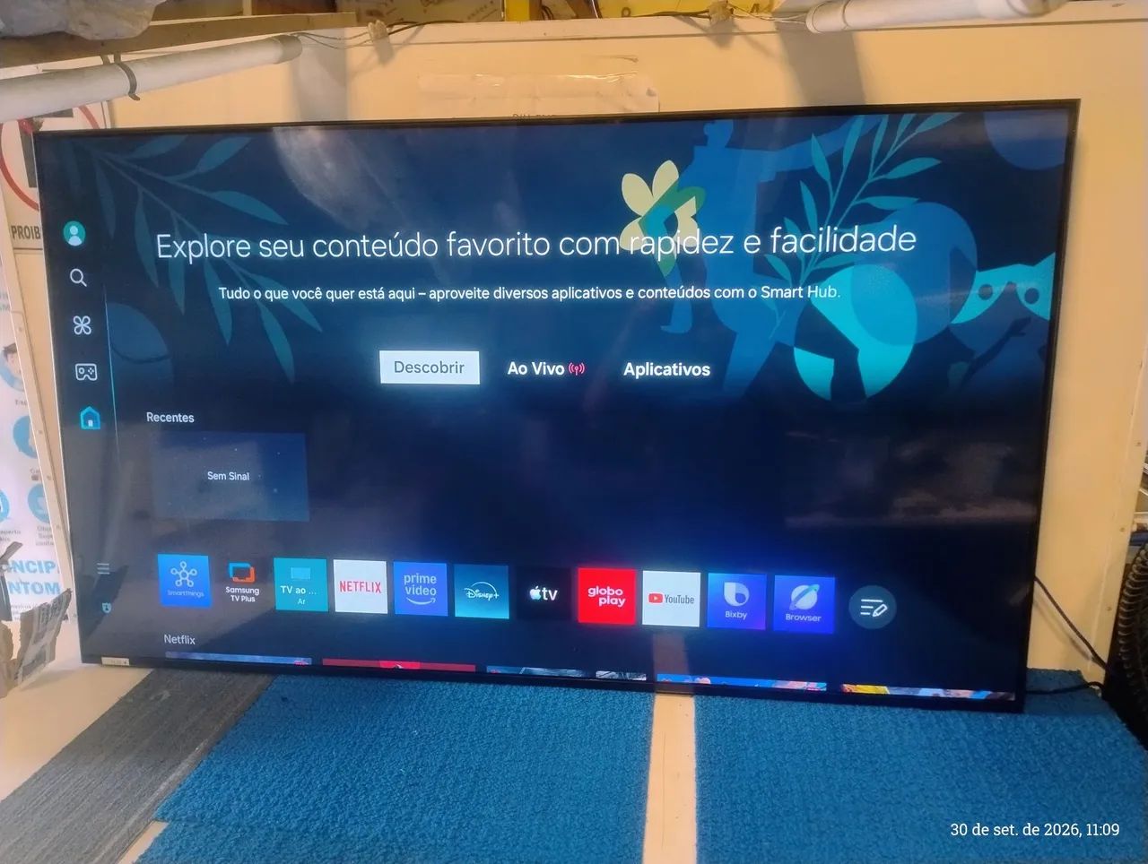 Tv smart Samsung 4k 55 polegadas  - Foto 4
