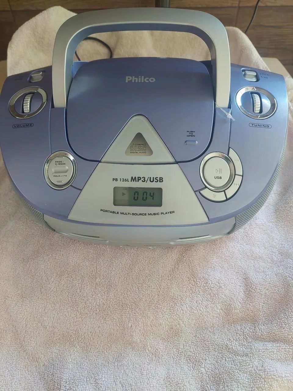 Aparelho de som philco