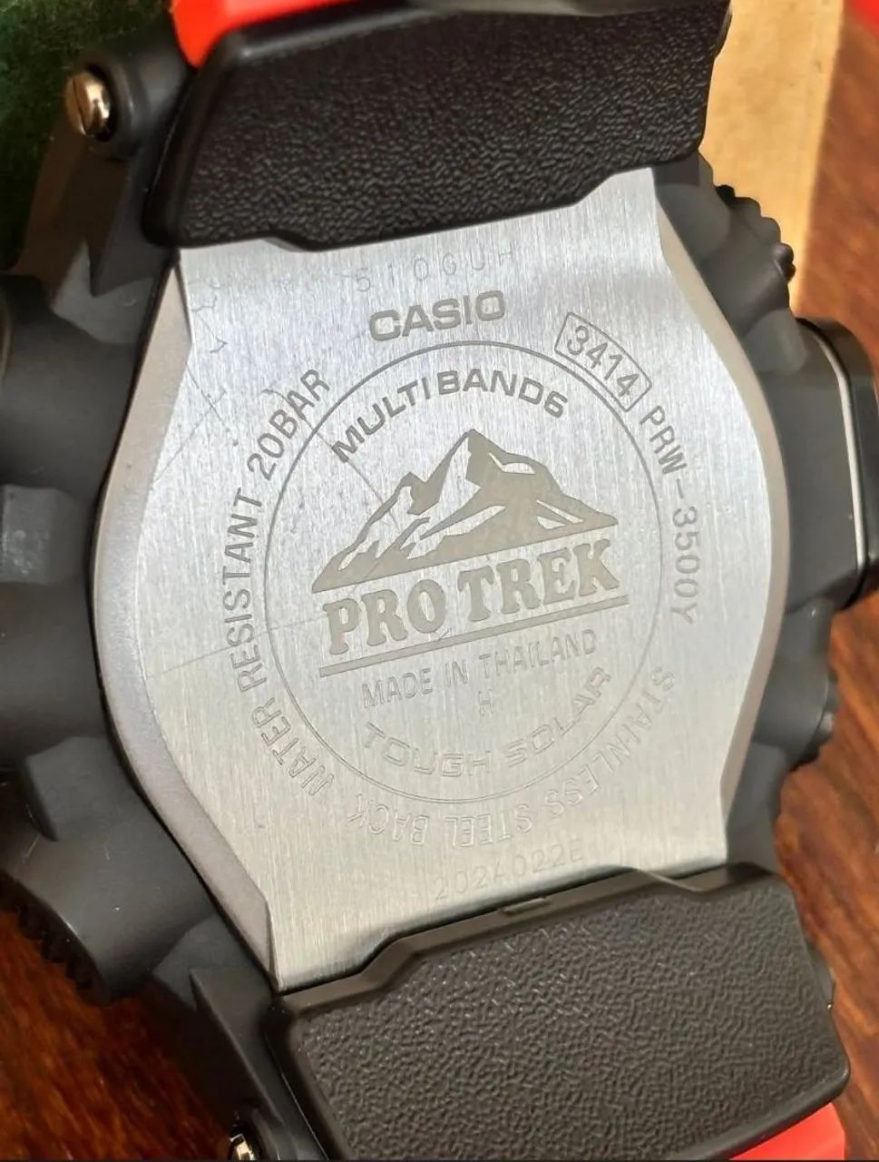 Casio ProTrek PRW-3500-Y Solar 200mts - Foto 5