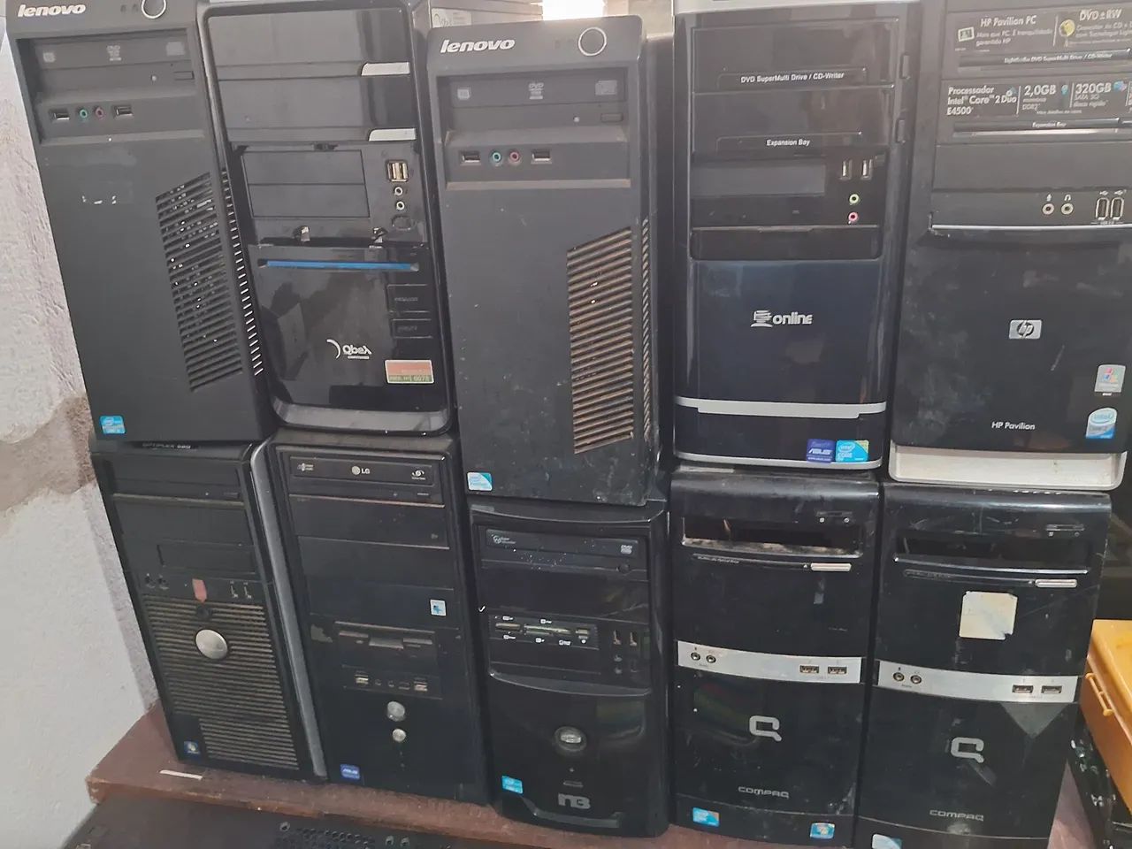 Vendo lote de cpus por R$1.999