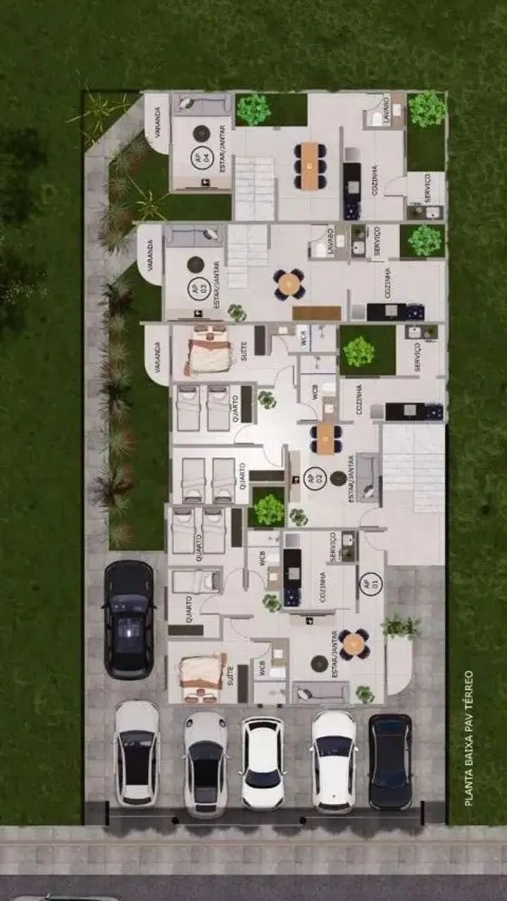 Apartamento Edif. Res Danúbio Dourado, B. Cavaco/ Eldorado (71,5m2 - 101,5m2)  - Foto 2