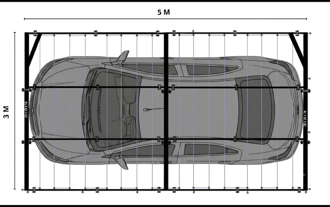 Toldo p/ carros e áreas externas  - Foto 3