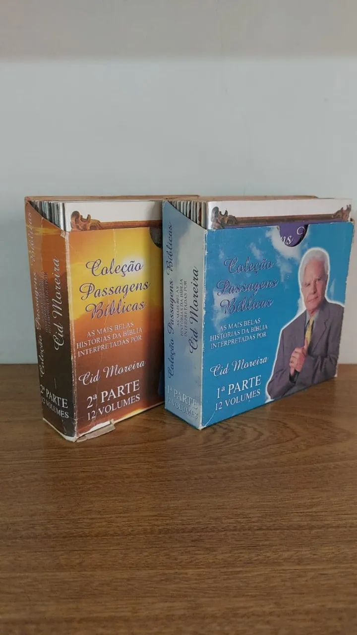 cd's coleção passagens bíblicas - narração cid moreira