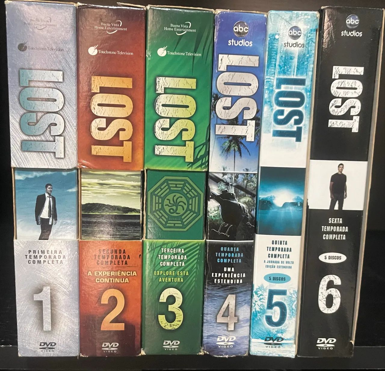Lost coleção completa DVD