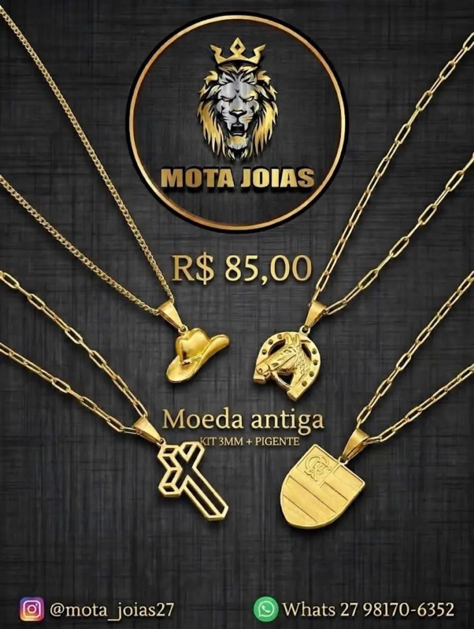 CORDÕES EM GERAL MOEDA E BANHADO