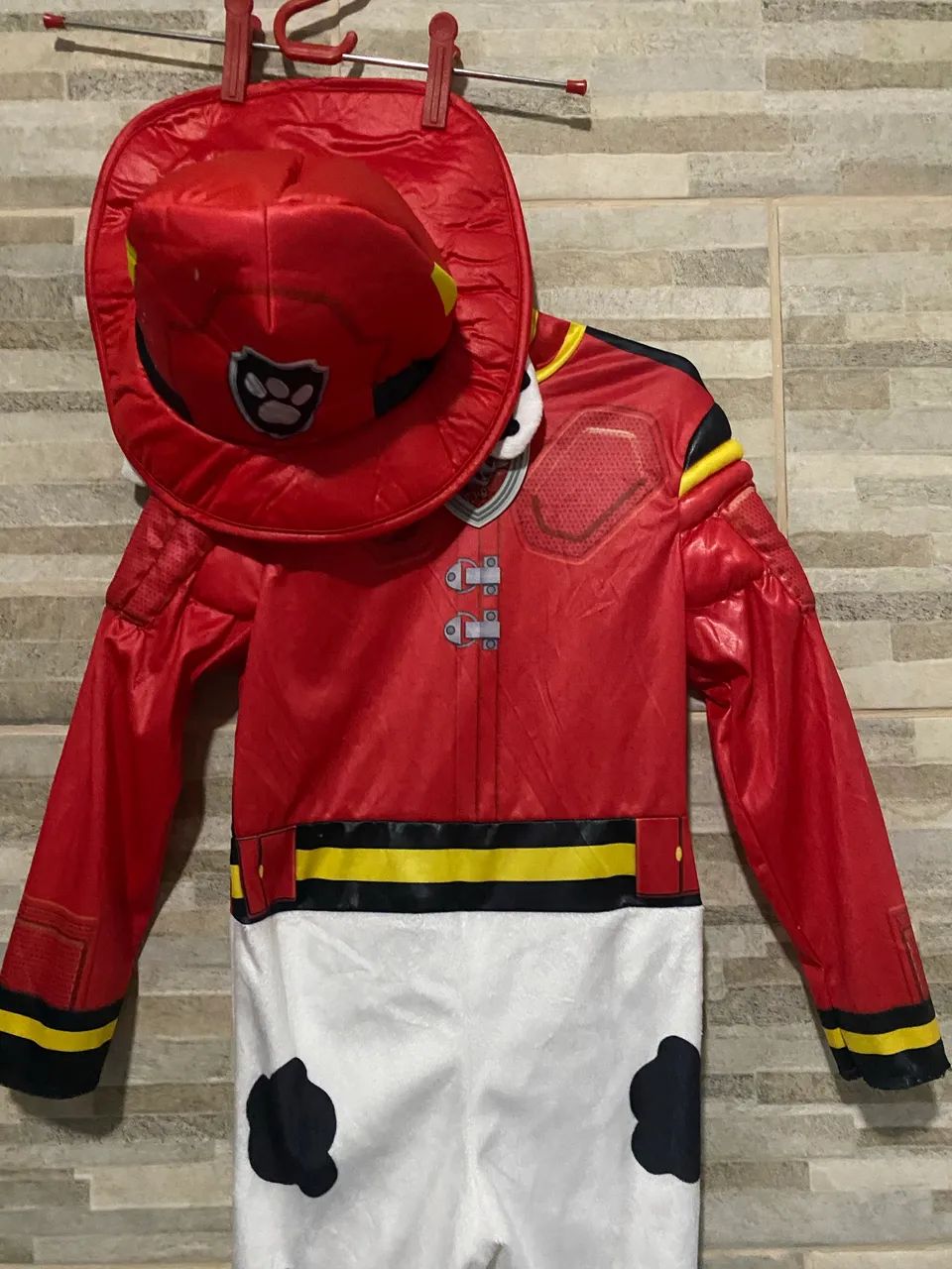 Fantasia da patrulha canina Marshall infantil  - Foto 4