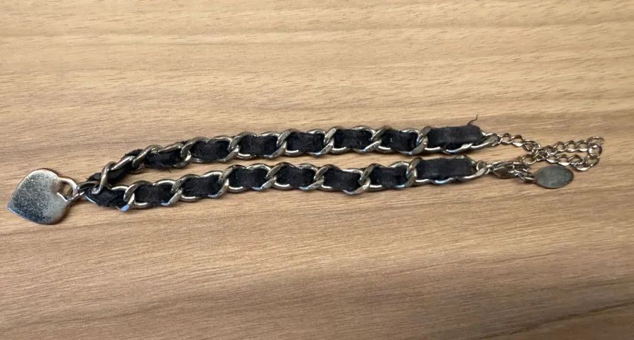 Pulseira Guess corda e prateada - Foto 2