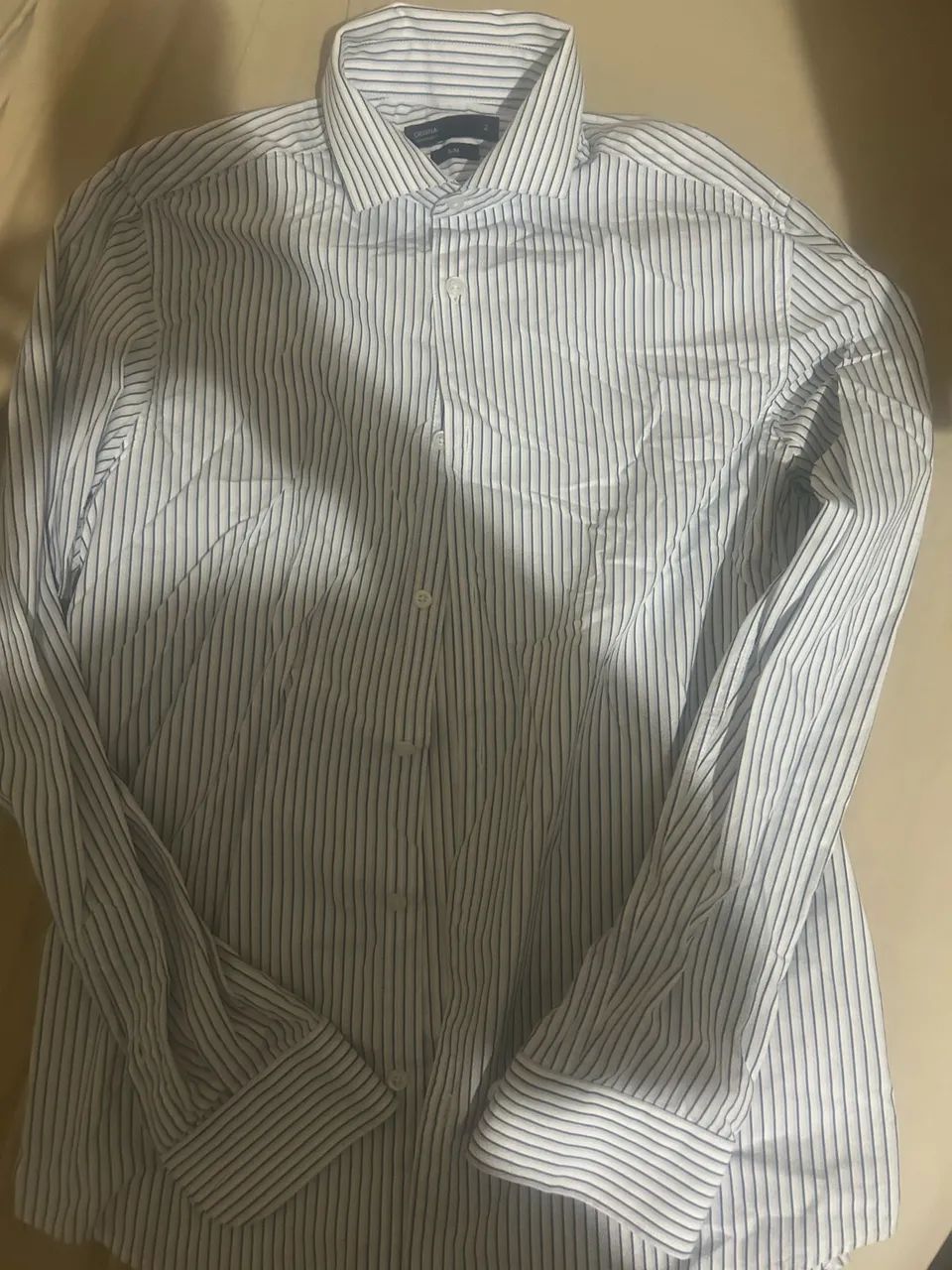 camiseta manga longa, branca. Nova. - Foto 5