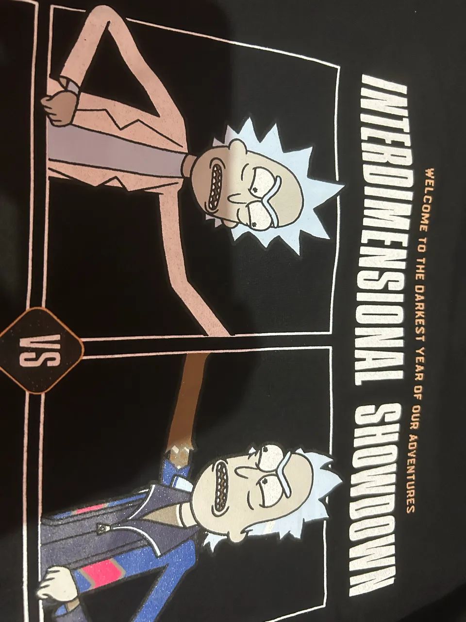 Camisa rick and morty