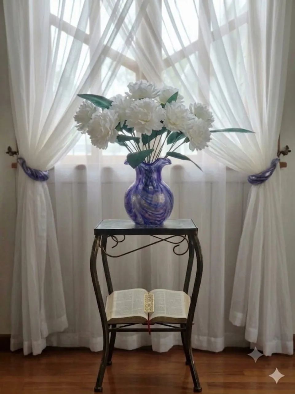 Vaso e flores em eva. - Foto 2