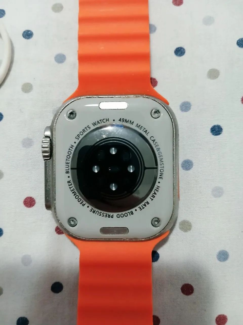 Smartwatch Blulory Ultra PRO 49mm - Laranja (Com Caixa Original) - Foto 3