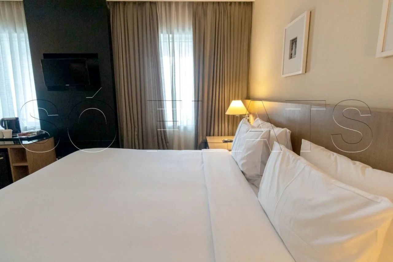 Flat Radisson Berrini para locação com 29m² e 1 dormitório e 1 vaga de garagem. - Foto 3