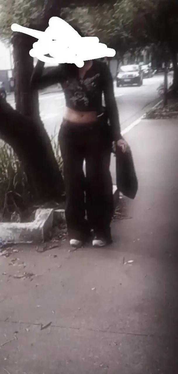 calça marrom y2k Zara Basic  - Foto 3