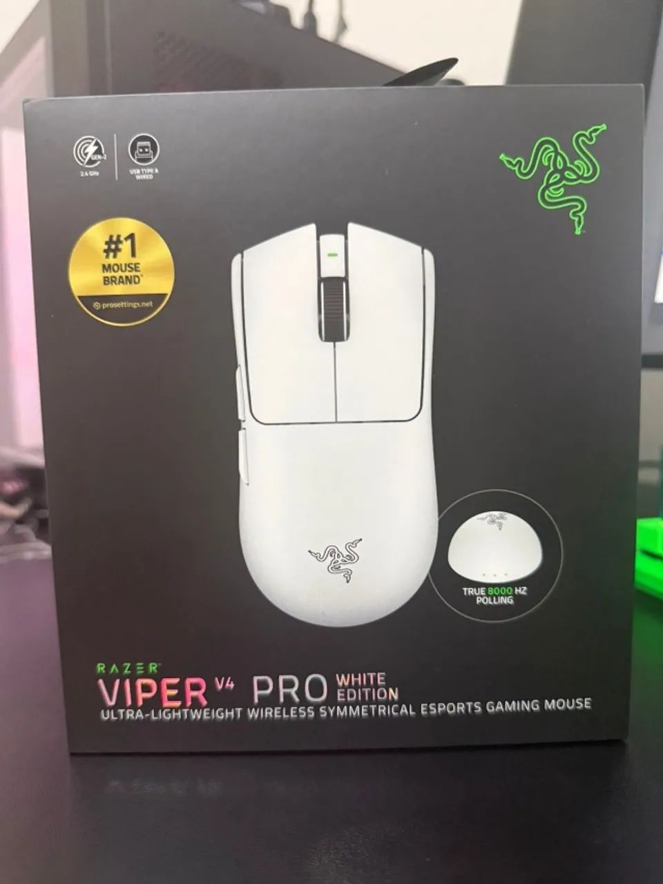 Mouse Gamer Viper v4 Pro (lacrado) - Periféricos e Acessórios de