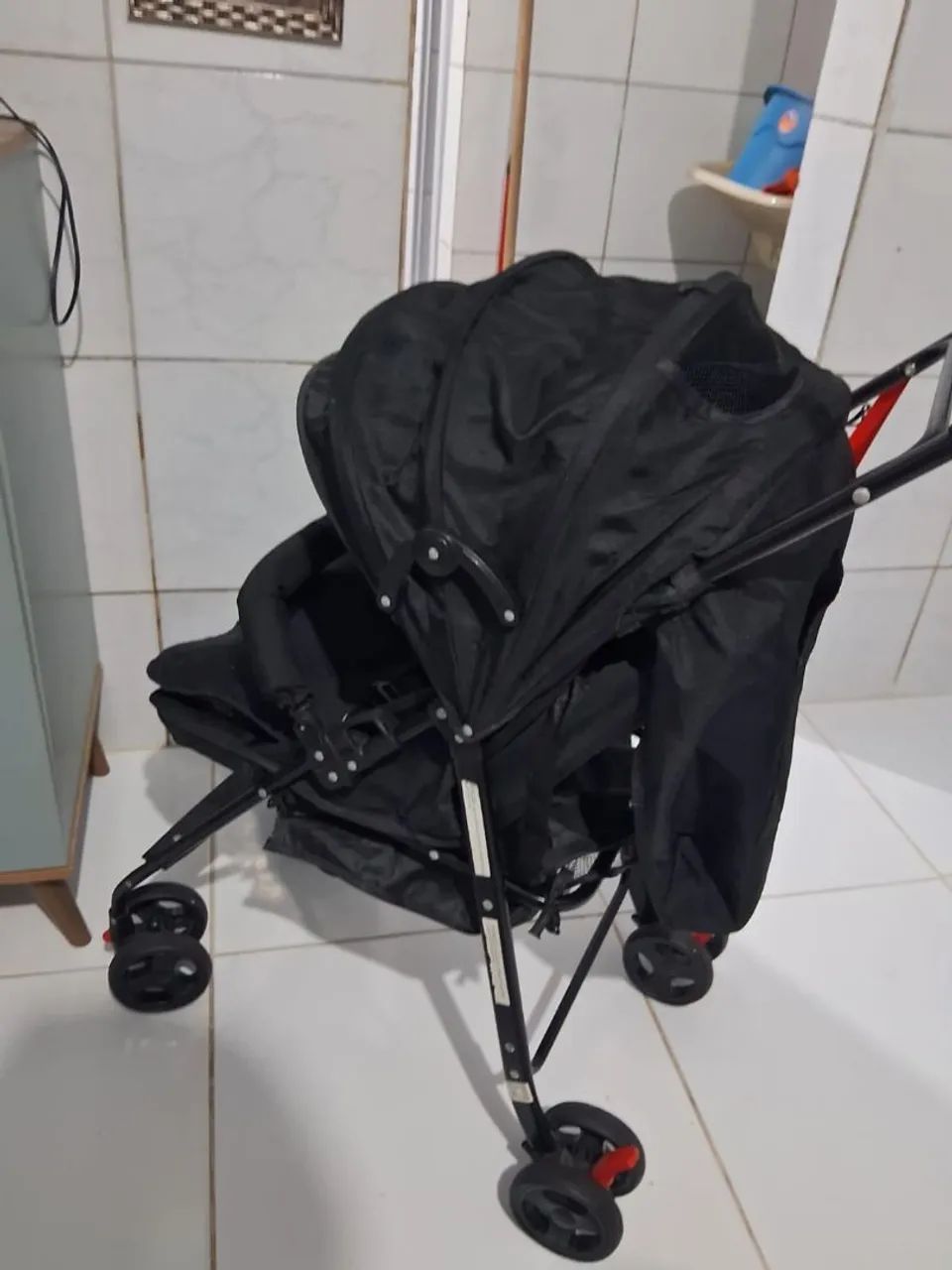 Carrinho de bebê bamboo