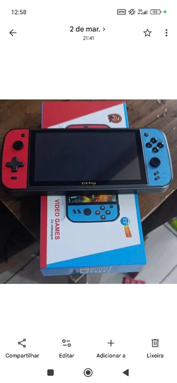 Mini game portátil 