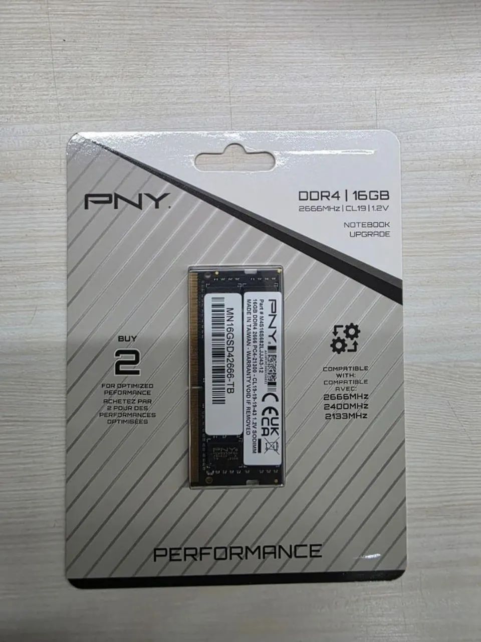 memoria notebook 8gb/16gb ddr4 2666 sodimm mn8gsd42666-tb