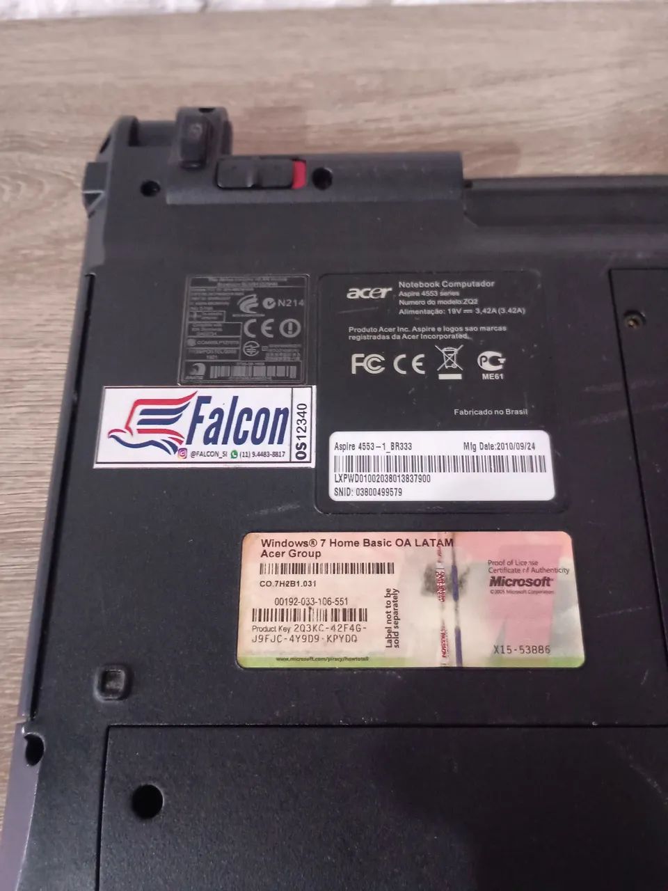 Notebook Acer para retirar peças  - Foto 5