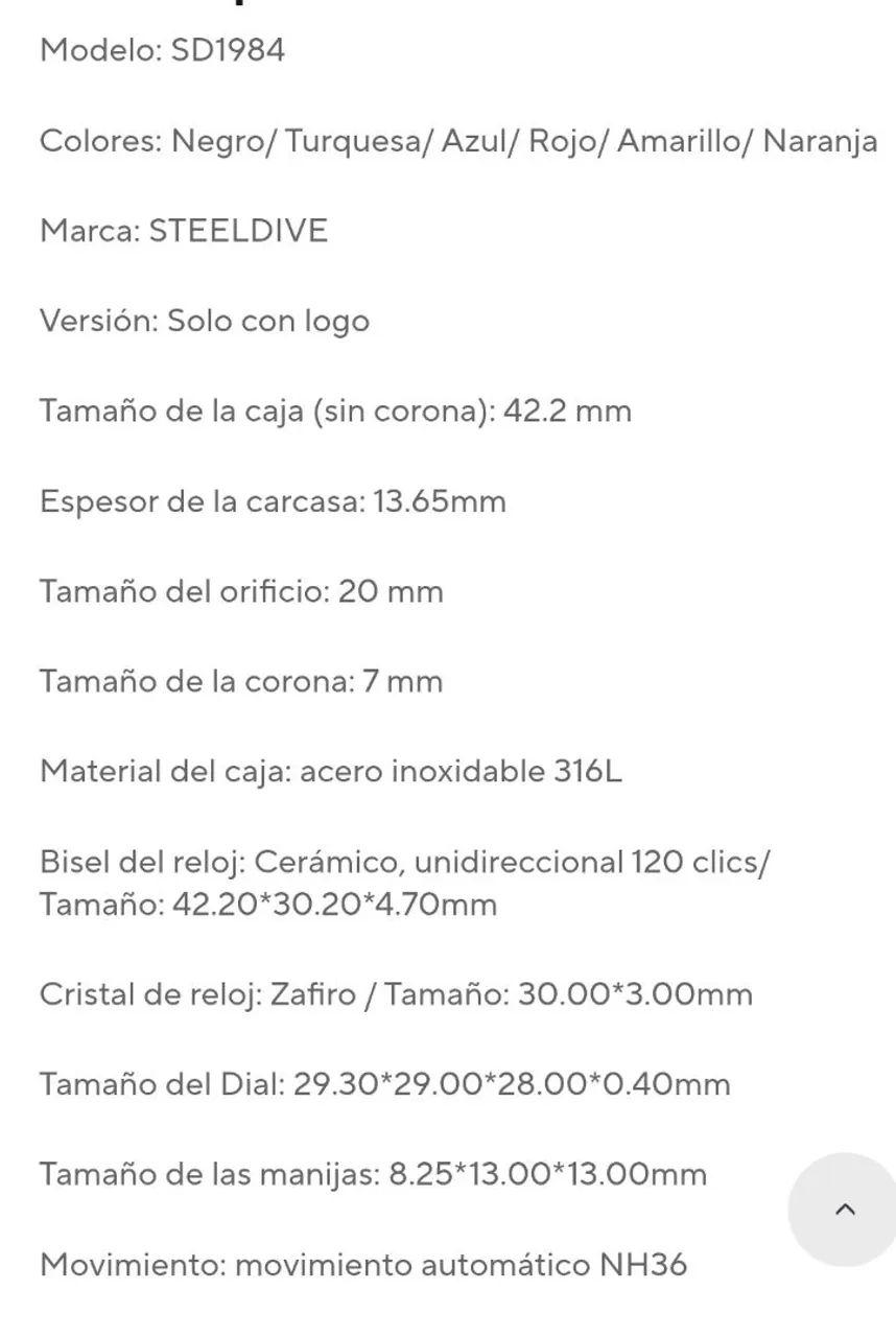 STEELDIVE MONSTER AUTOMÁTICO SD1984 - Foto 2