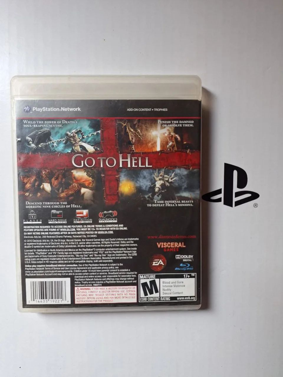 dantes inferno ps3 cid - Foto 2