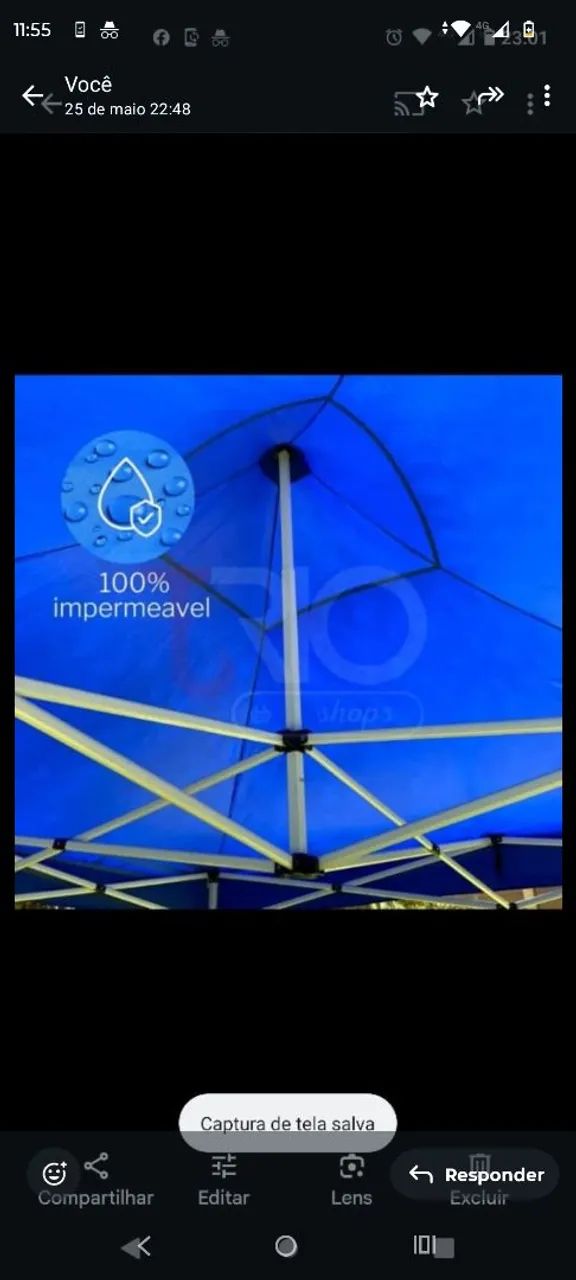 TENDA EXTRA FORTE 1 LINHA NOVAS ACEITO CARTÃO  - Foto 2