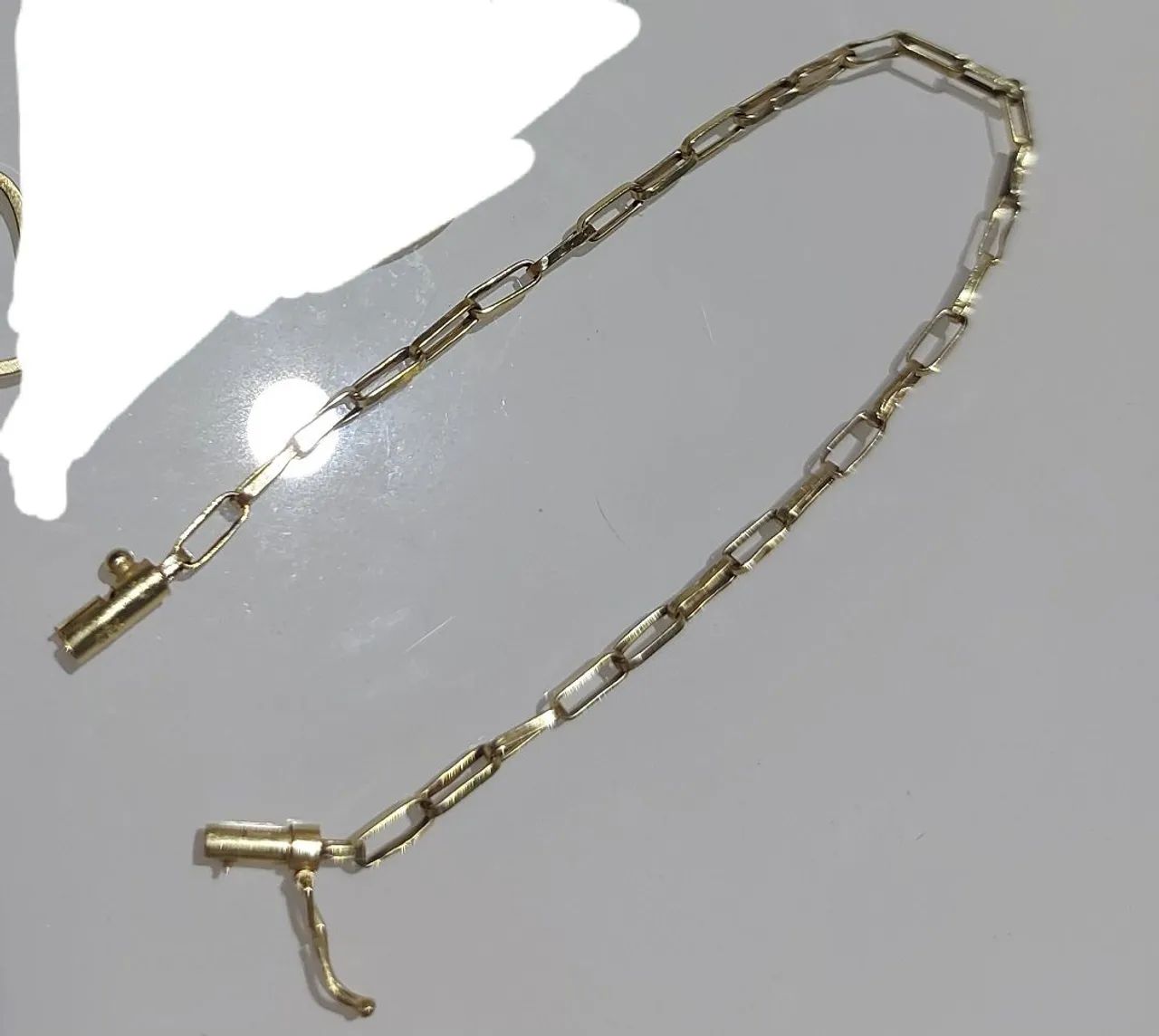 Pulseira de ouro 18k grossa feminina  - Foto 3