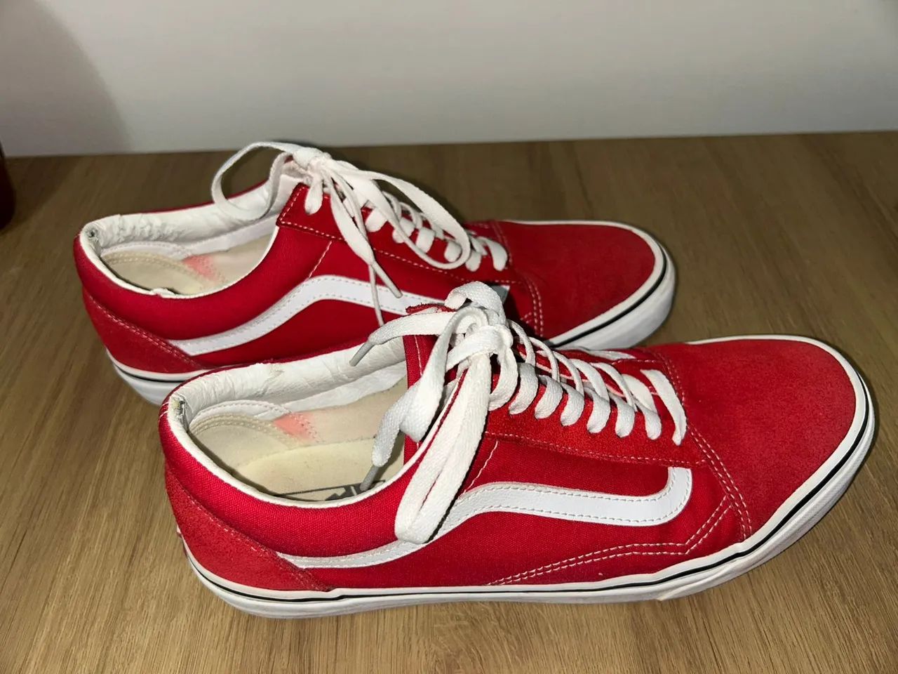 Tenis Vans Vermelho Tamanho 43 - Foto 2